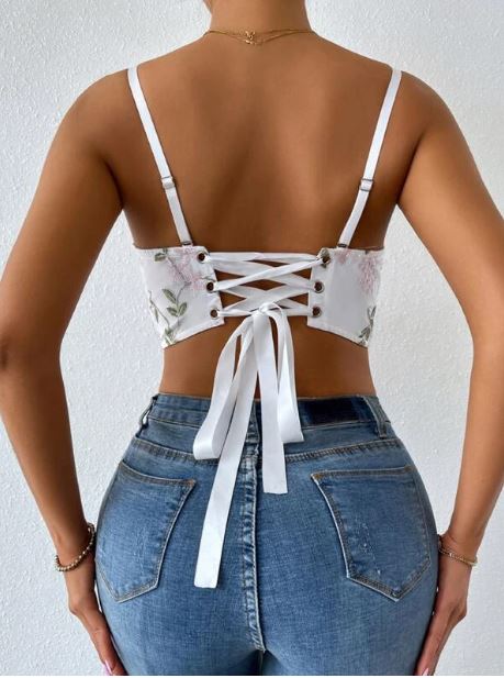 Bustier cami top-corset top