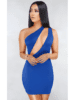 One Shoulder Bodycon Dress