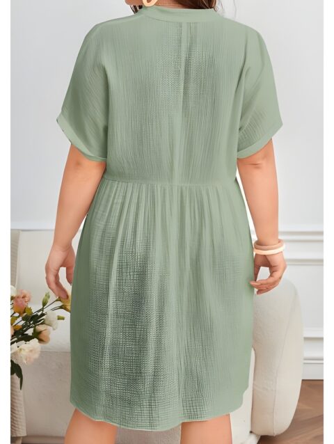 Plus Size Shirt Dress