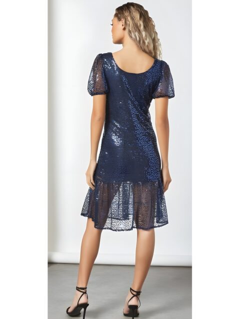 SEQUINS MINI DRESS