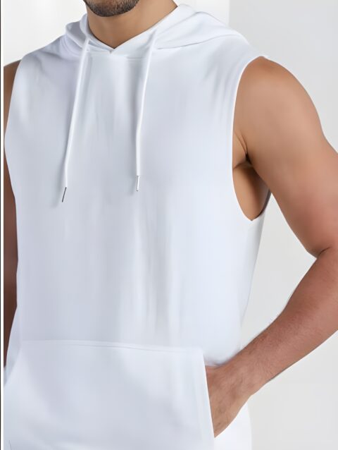 Men's Sleeveless Hoodie