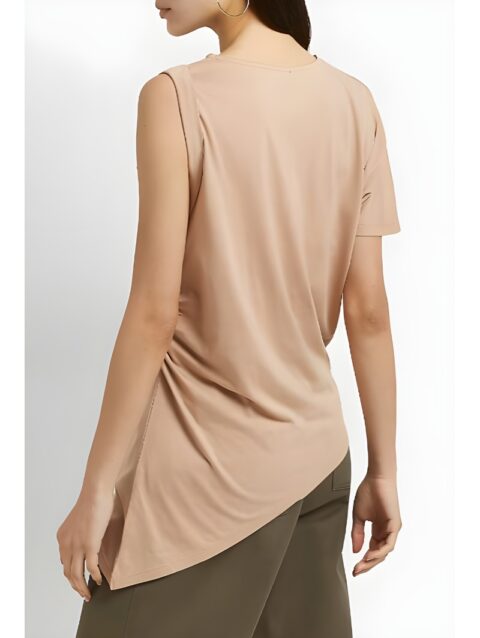 Drape Shoulder T-Shirt