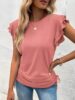 Flutter Sleeve Drawstring Tee