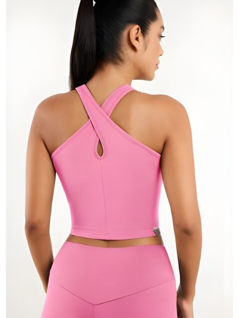 HALTER NECK CROP TOP