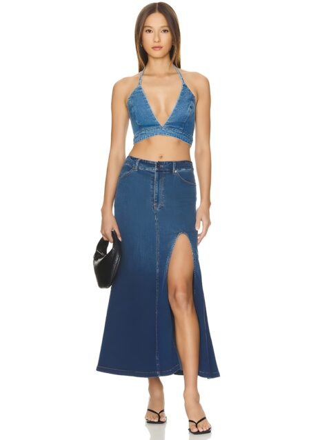 Maxi Denim Skirt