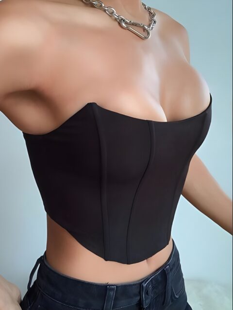 corset crop top