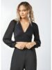 Sequins long sleeve blouse