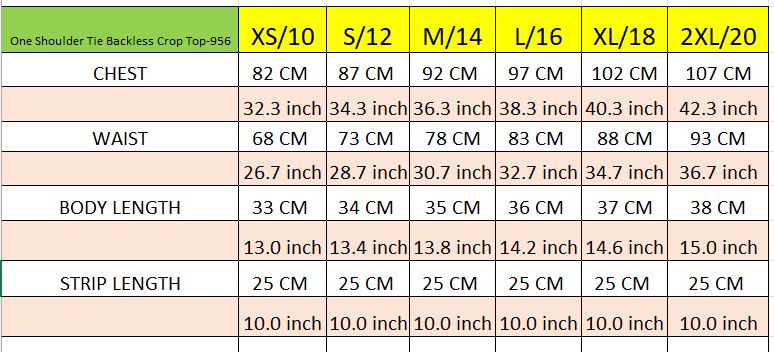 size chart size chart