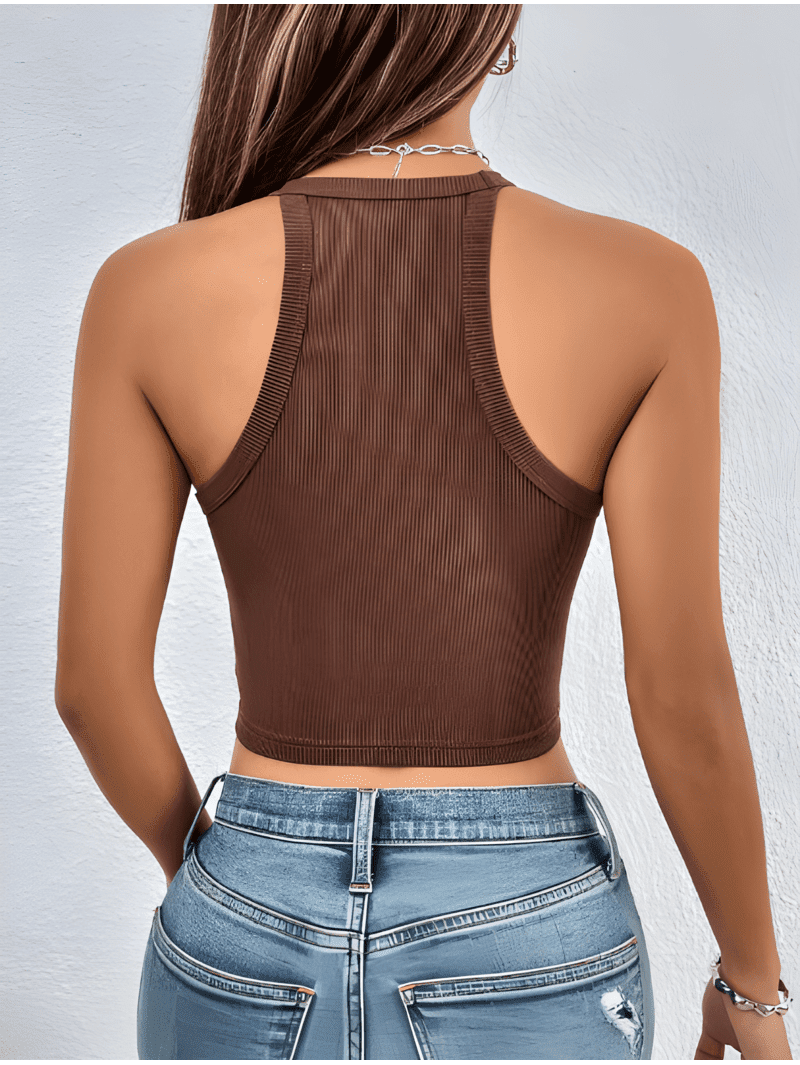 CUT OUT WRAP CROSS CROP TOP CUT OUT WRAP CROSS CROP TOP