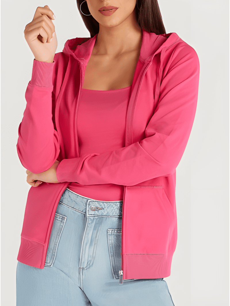 Full Zipper Women Hoodie (2) Full Zipper Women Hoodie