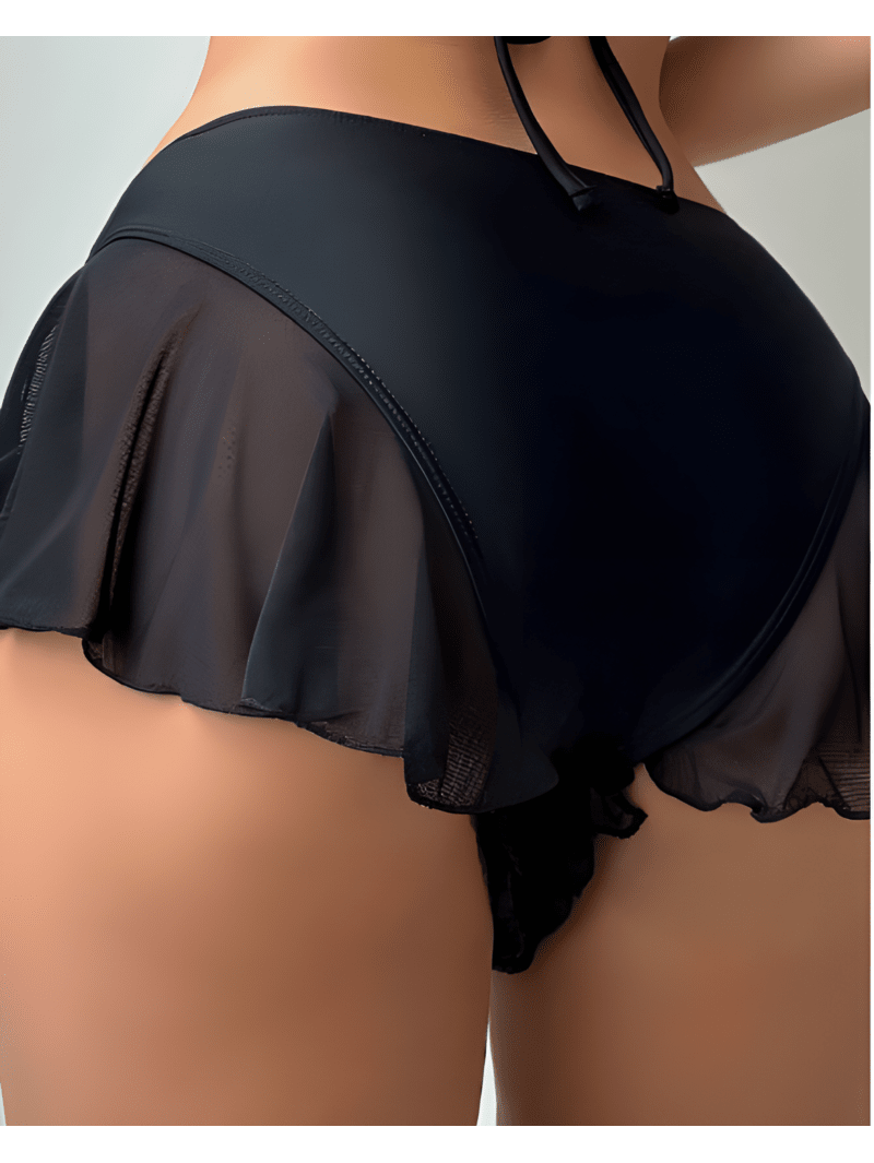 Ruffle Hem Bikini Bottom (3) Ruffle Hem Bikini Bottom