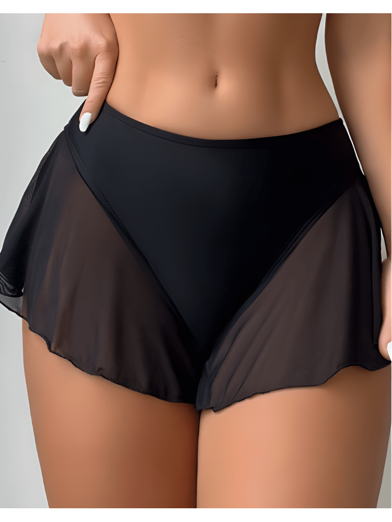 Ruffle Hem Bikini Bottom (4) Ruffle Hem Bikini Bottom