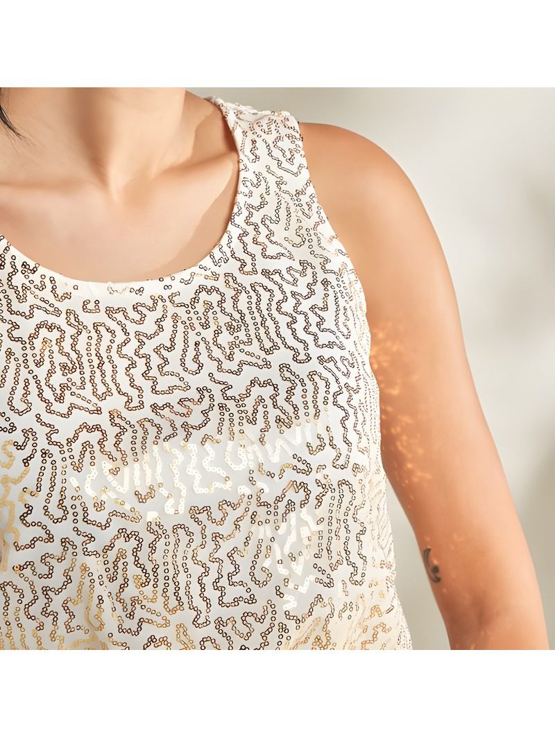 Sequin Vest Sequin Vest pattern