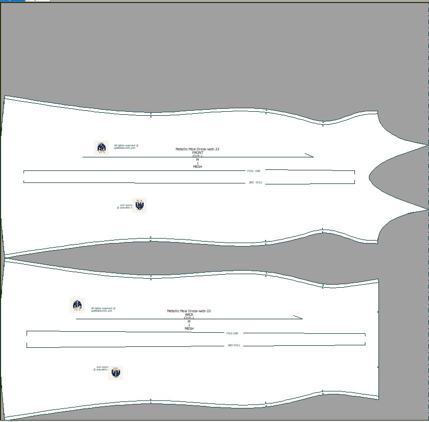 Metallic Maxi Dress Metallic Maxi Dress