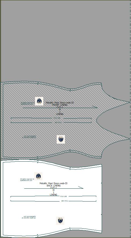 Metallic Maxi Dress Metallic Maxi Dress