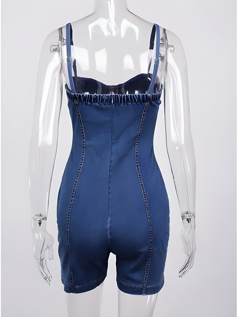 Denim Corset Playsuit Denim Corset Playsuit