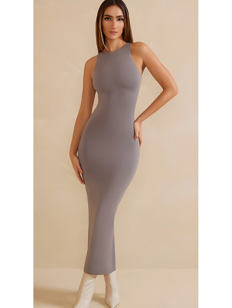 Open Back Maxi Dress (2) Open Back Maxi Dress