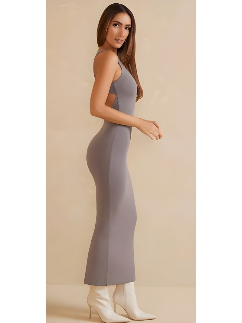 Open Back Maxi Dress (3) Open Back Maxi Dress