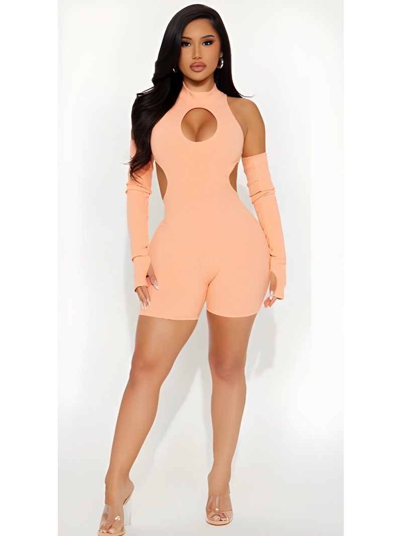 Open Back Romper Open Back Romper