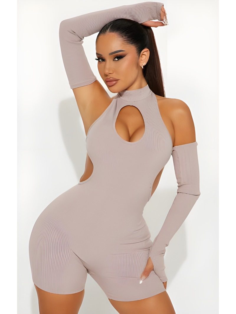 Open Back Romper Open Back Romper