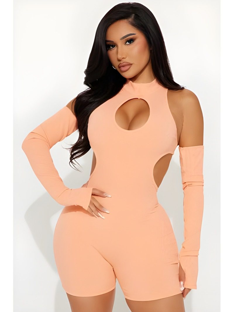 Open Back Romper (6) Open Back Romper