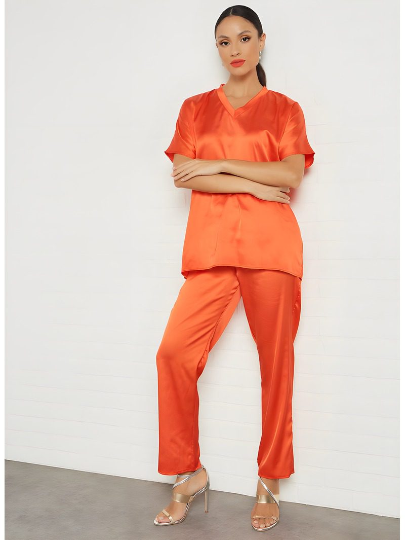 V-Neck Top & Jumpsuit V-Neck Top & Jumpsuit