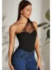 One Shoulder Mesh Top