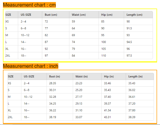 size chart-100 One-Shoulder Romper