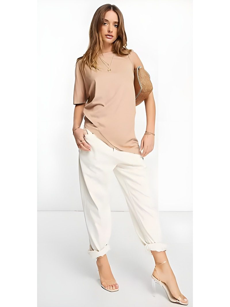 Drape Shoulder T-Shirt Drape Shoulder T-Shirt