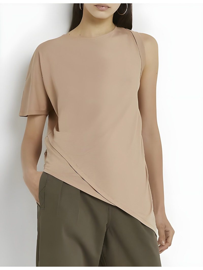 Drape Shoulder T-Shirt Drape Shoulder T-Shirt