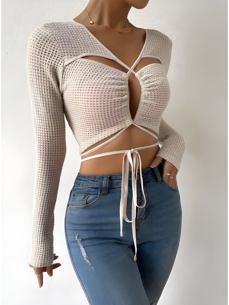 Cut Out Front . white Cut Out Front