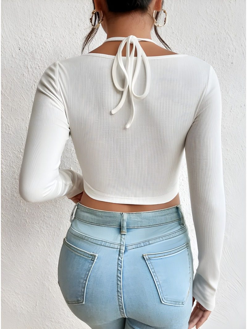 Crop Top with Straps Crop Top with Straps