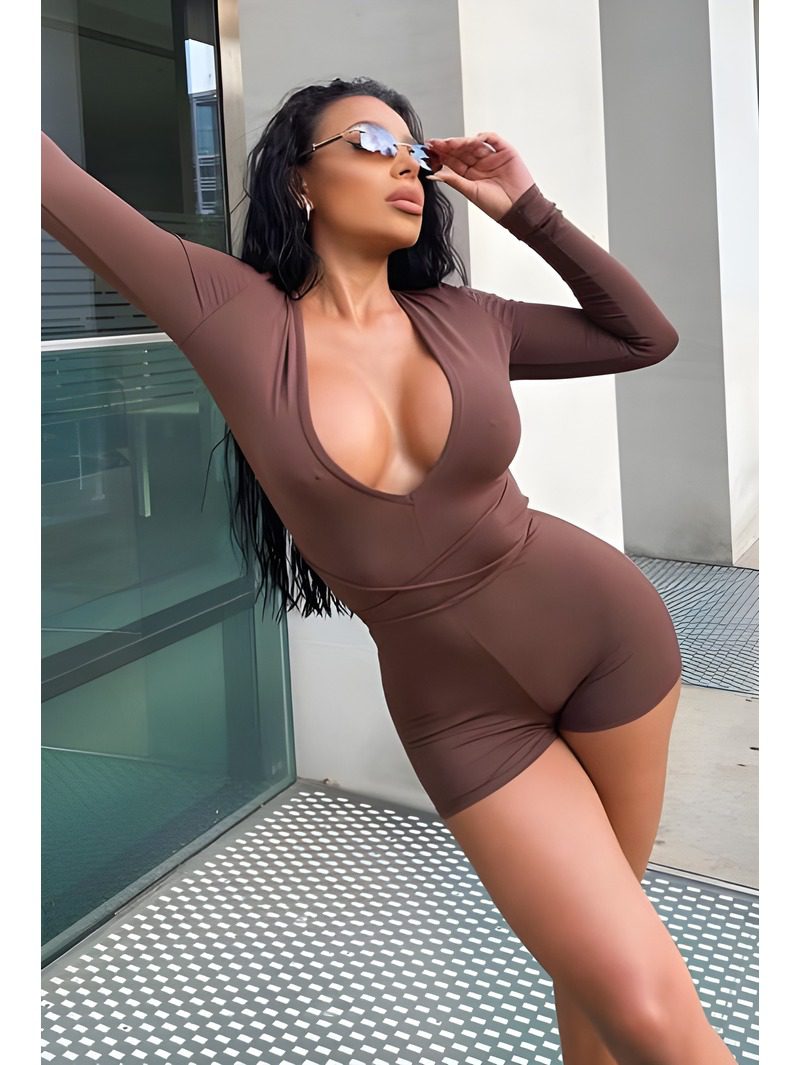 V-Neck Romper V-Neck Romper