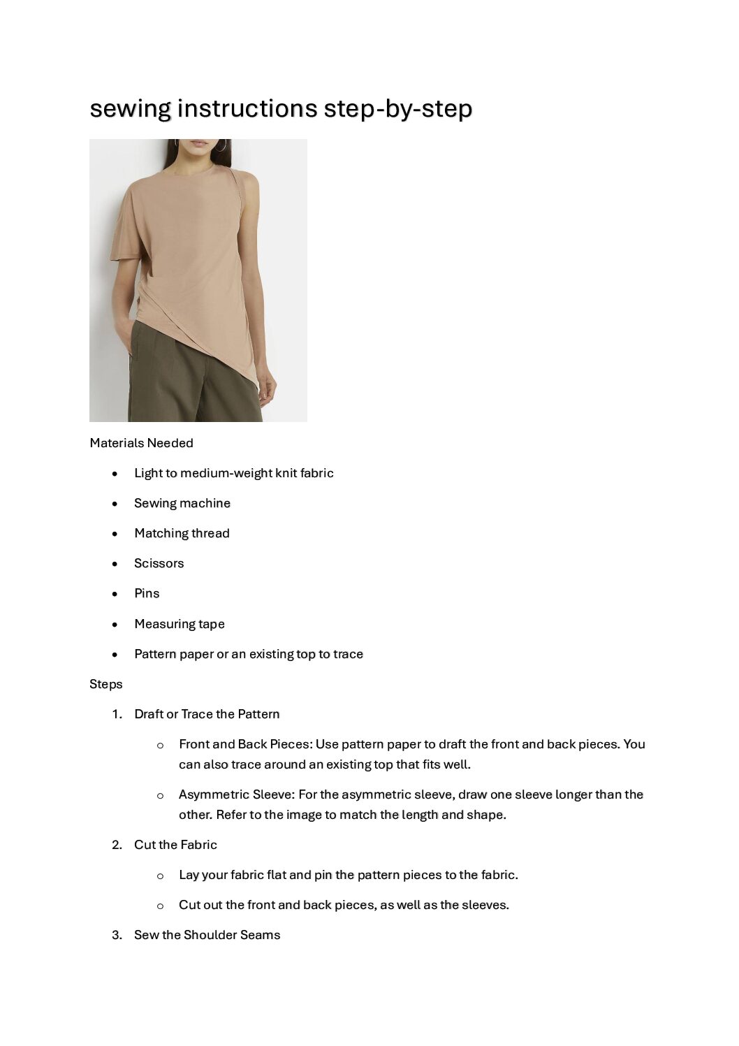 sewing instructions step-167