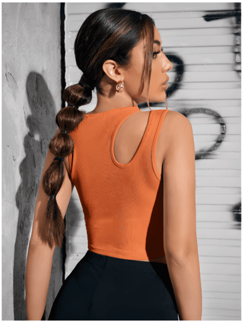 Asymmetrical Crop Top