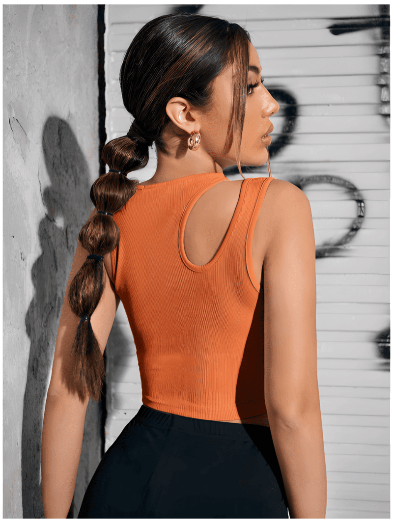 Asymmetrical Crop Top Asymmetrical Crop Top