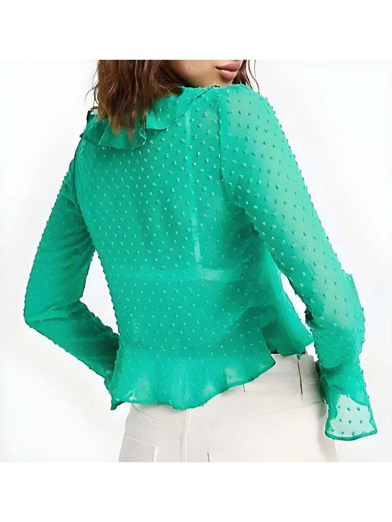 Ruffle Sleeve Blouse Ruffle Sleeve Blouse