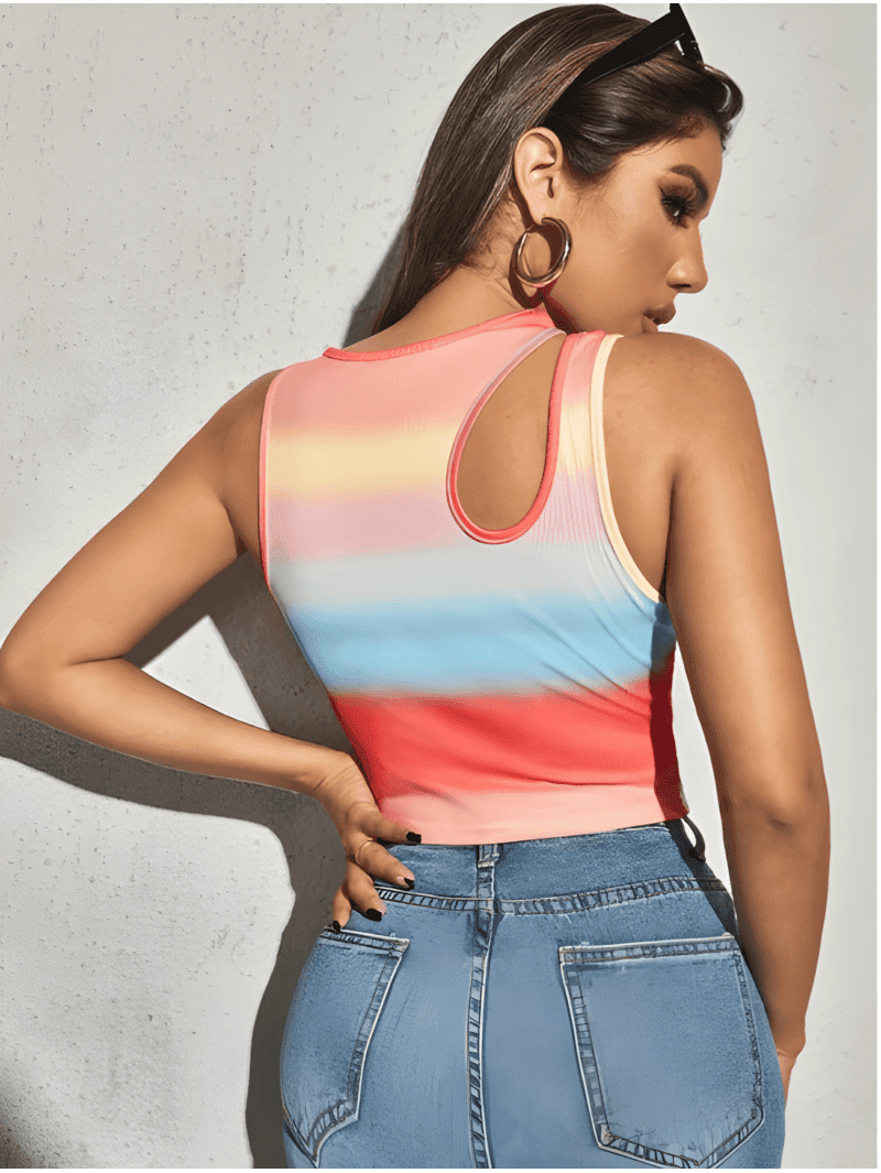 Asymmetrical Crop Top Asymmetrical Crop Top