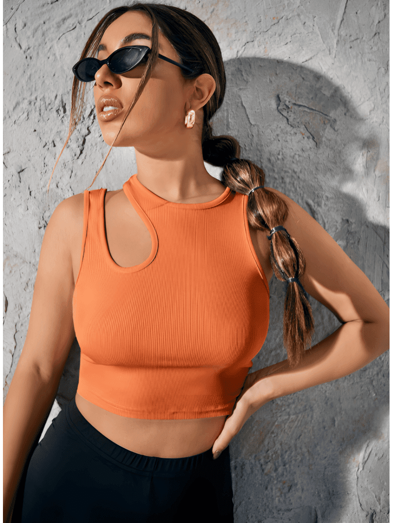 Asymmetrical Crop Top Asymmetrical Crop Top