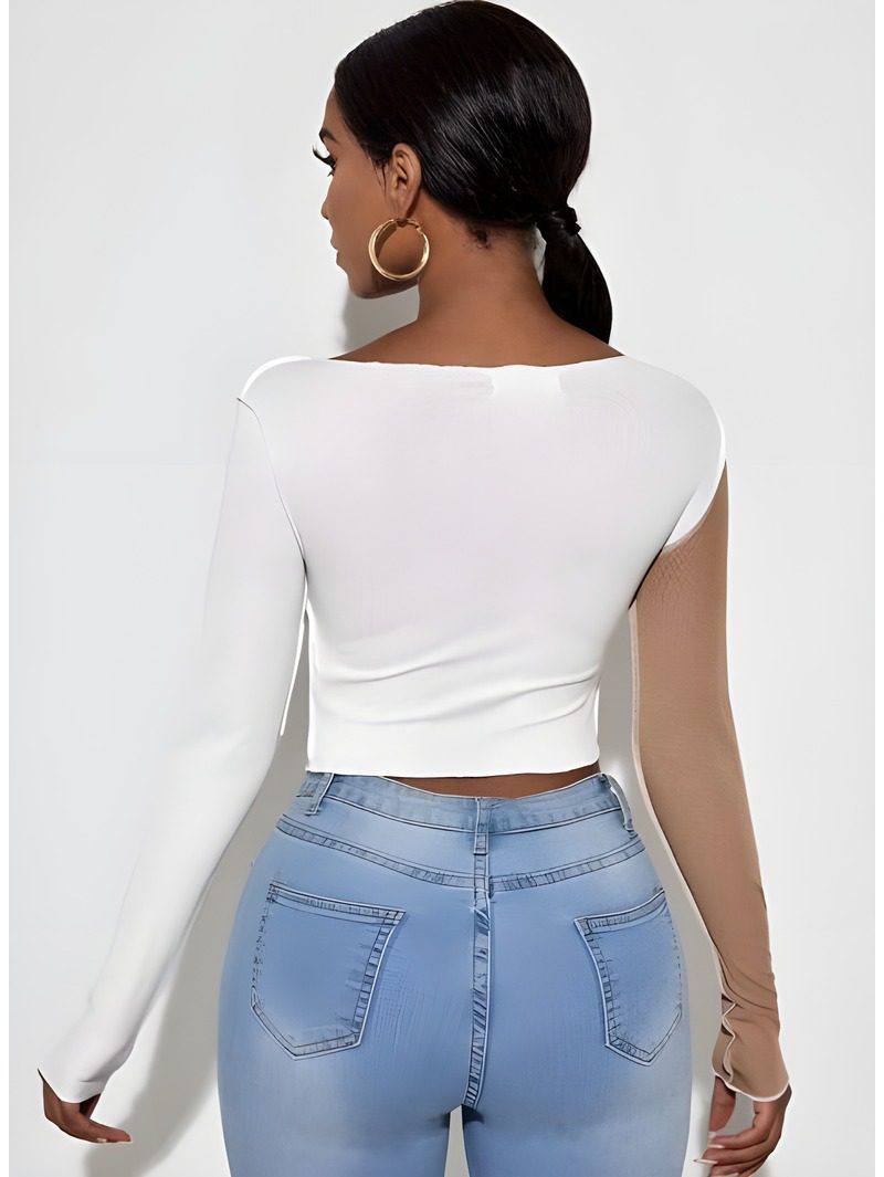 Color Block Crop Top PDF Pattern Color Block Crop Top PDF Pattern