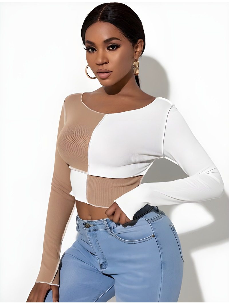 Color Block Crop Top PDF Pattern Color Block Crop Top PDF Pattern