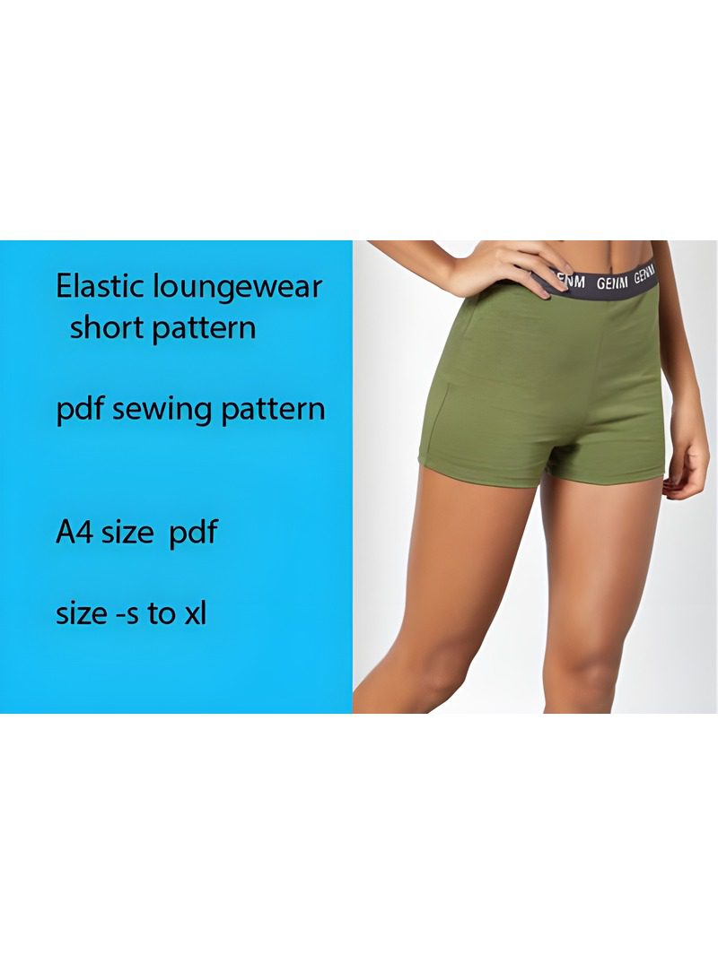 Elastic Loungewear Shorts Elastic Loungewear Shorts