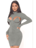 Outcut Mini Dress