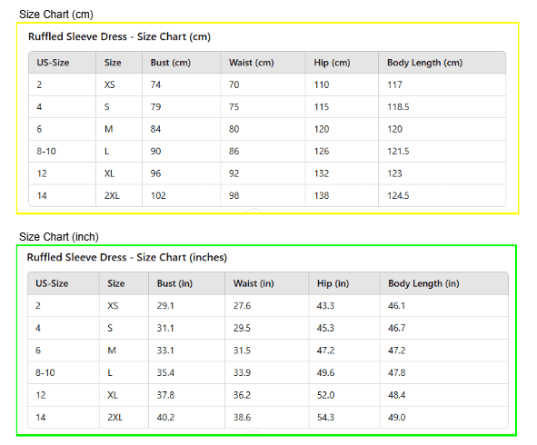 Ruffle Sleeve Dress Ruffle Sleeve Dress