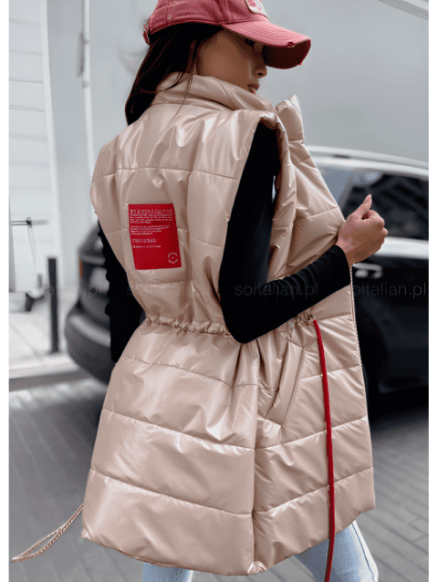 Beige Winter Vest