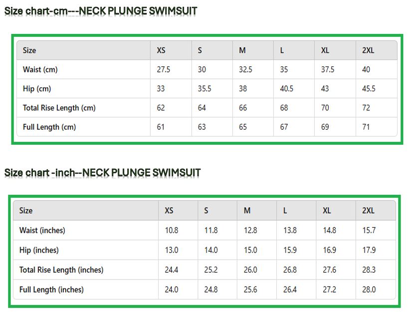 Plunge Swimsuit Plunge Swimsuit