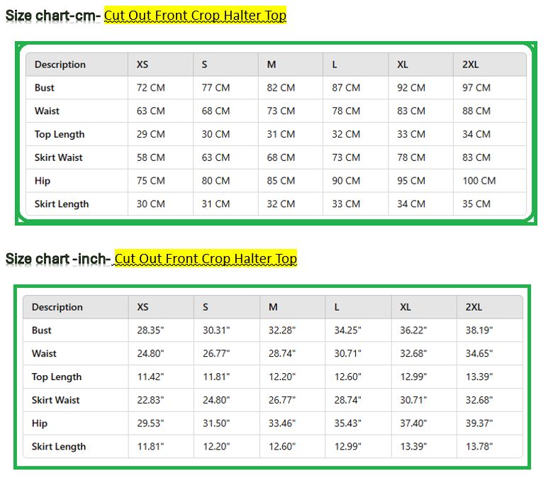 Cut-Out Halter Top & Skirt Cut-Out Halter Top