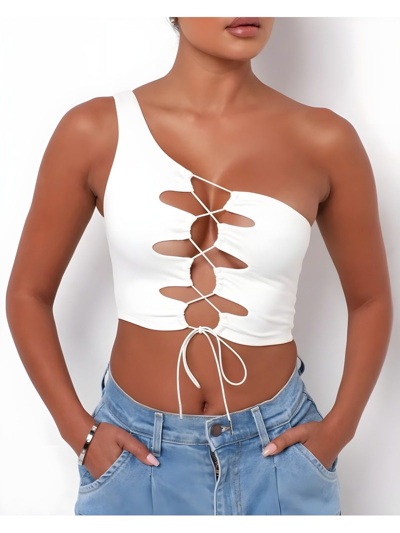 Tonight crop top Tonight crop top-white