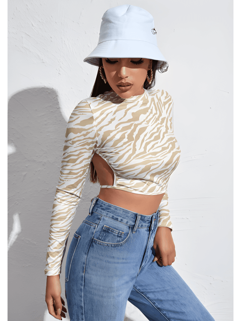 Open Back Crop Top PDF Pattern (1) Open Back Crop Top PDF Pattern