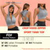 crop hood top